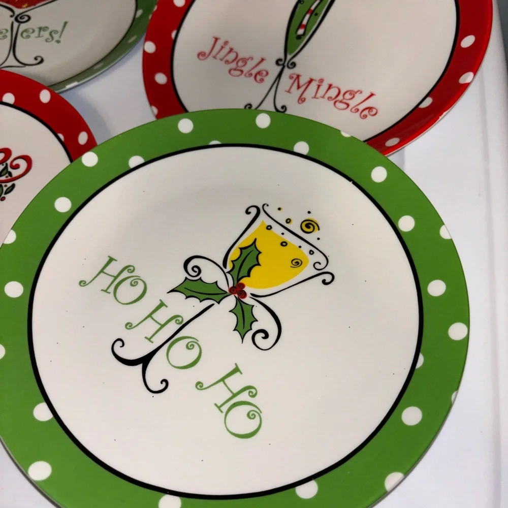 🐠 Holly Jolly Desert Plates 4